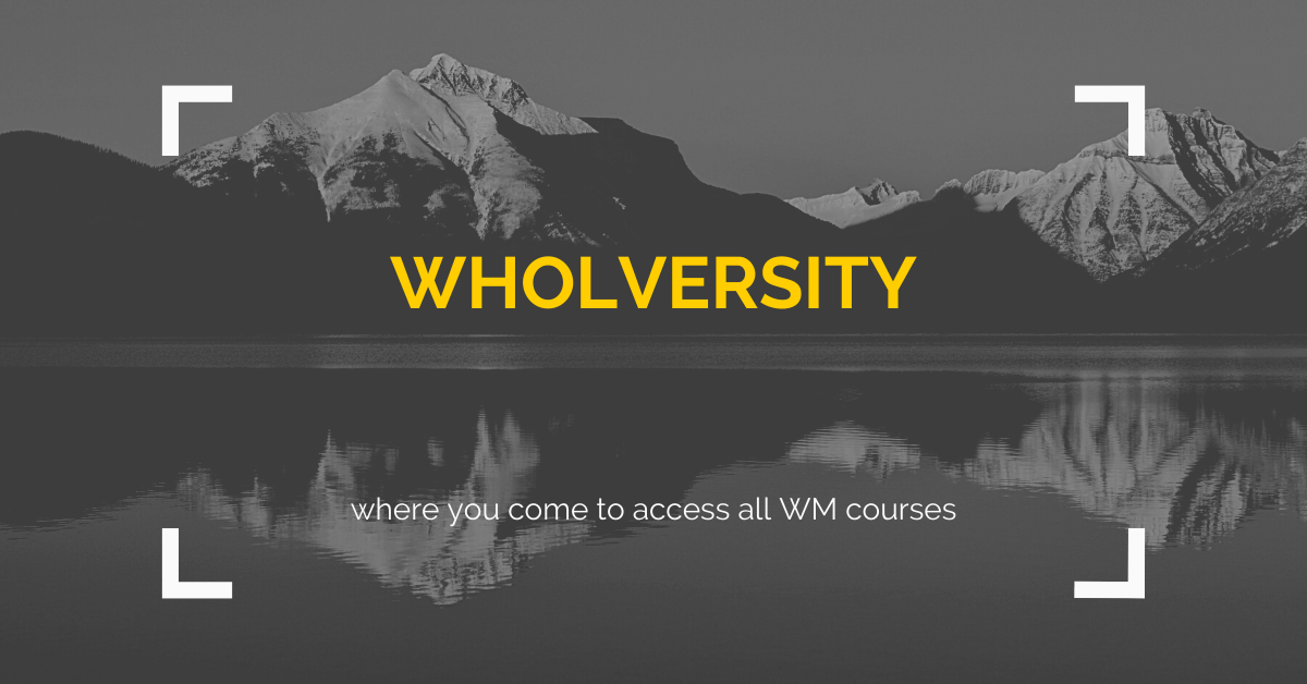 Wholversity Learning Portal