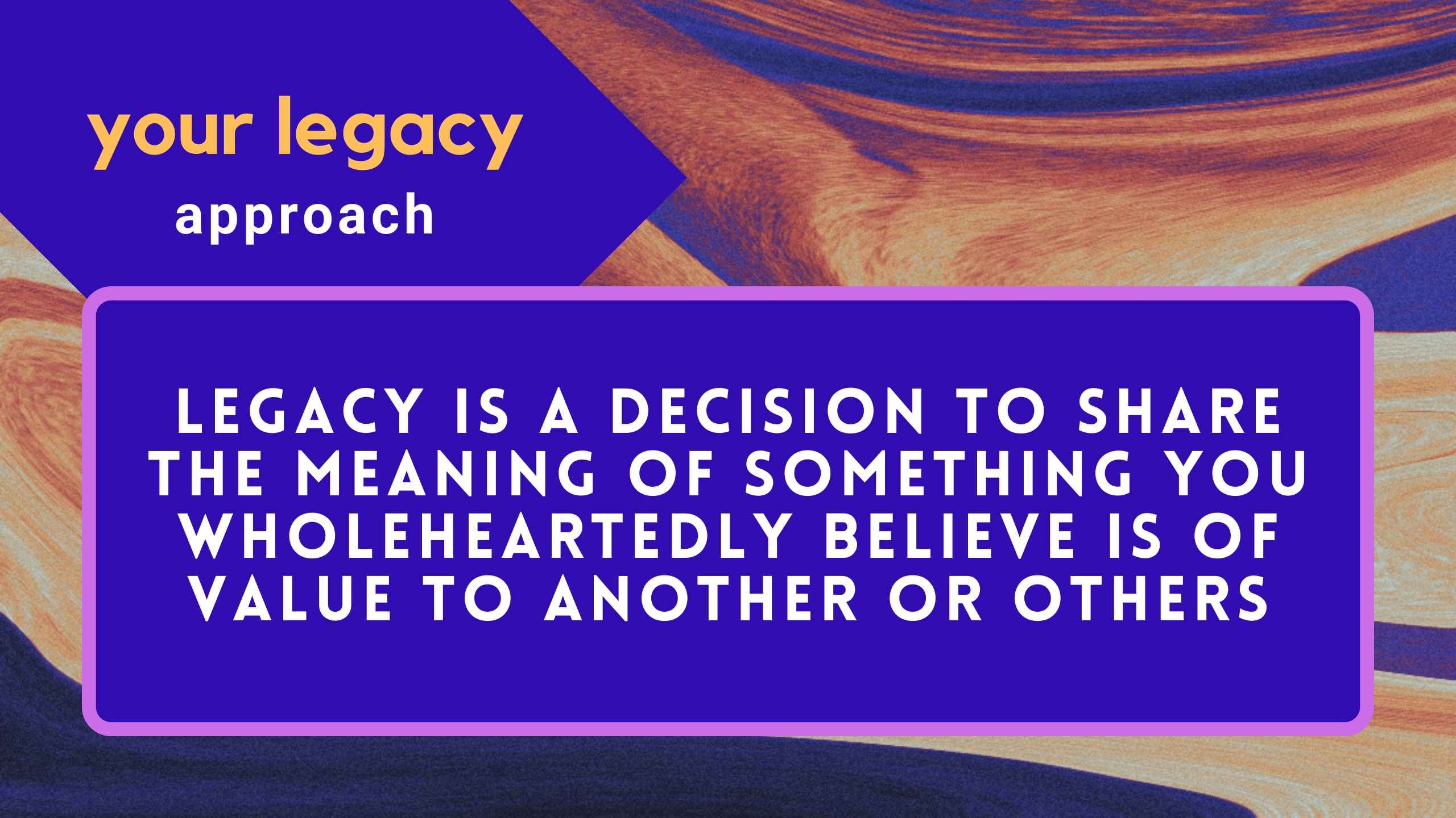 Legacy Decision Belief