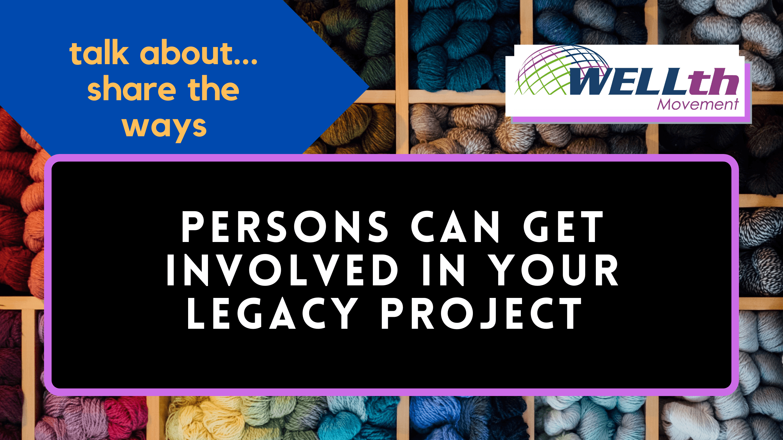 Legacy Project Persons Get Involved