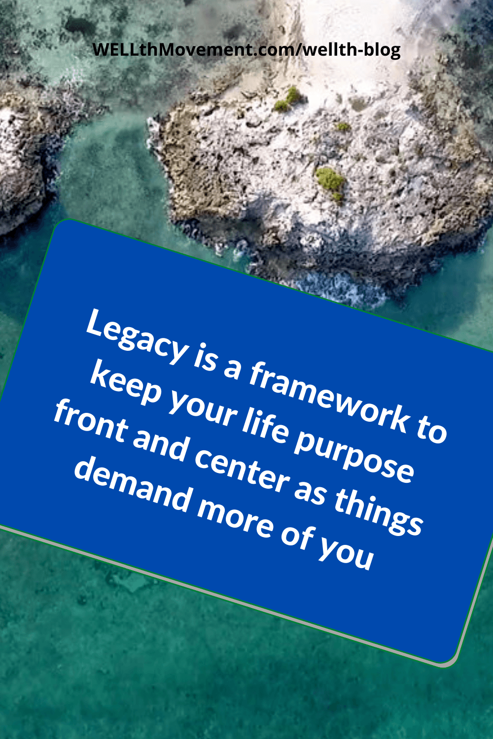 Legacy Project Life Purpose