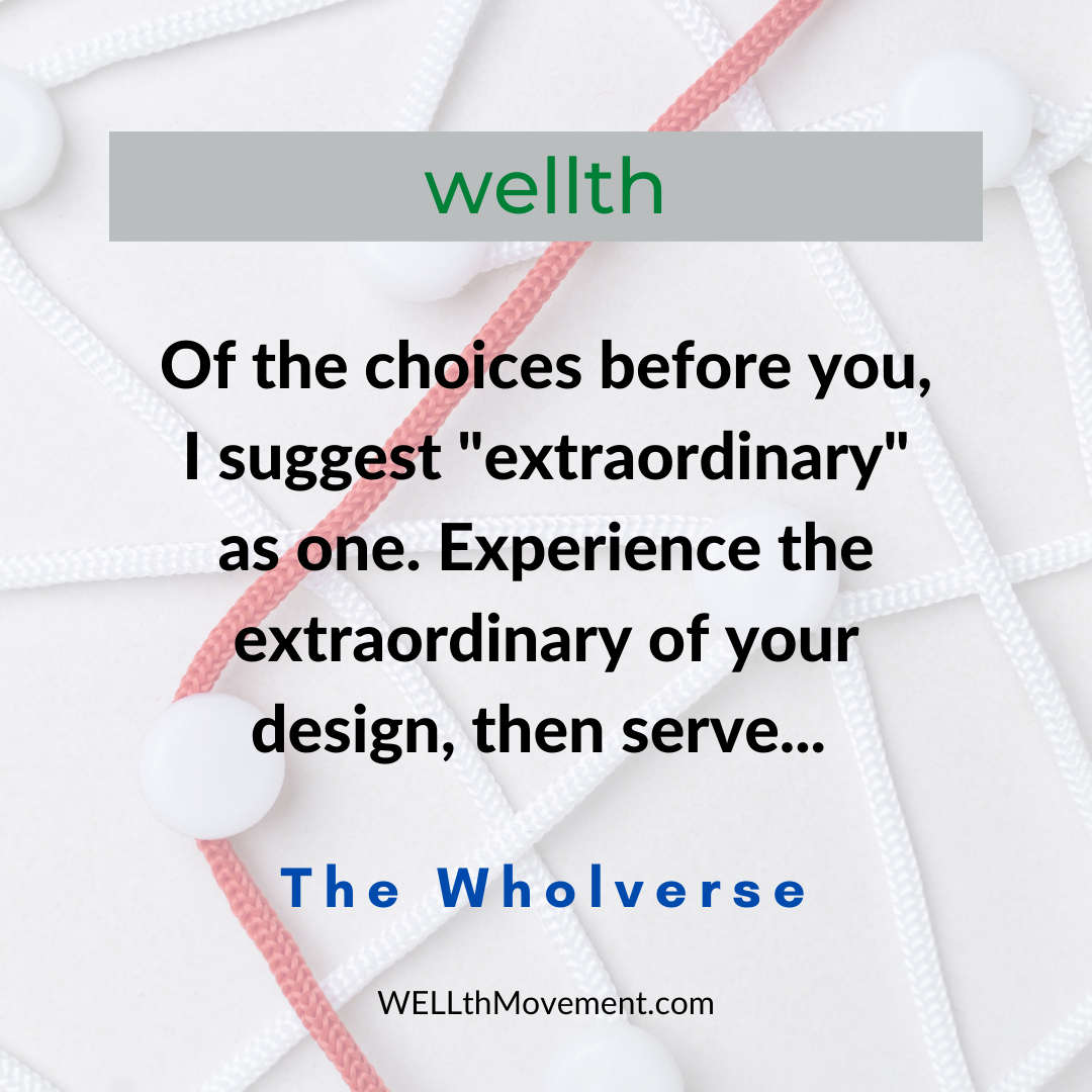 Wellth Choices Decisions Experiences