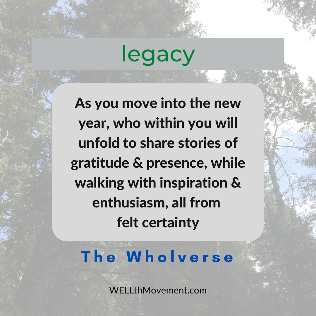 Legacy From Within New Year