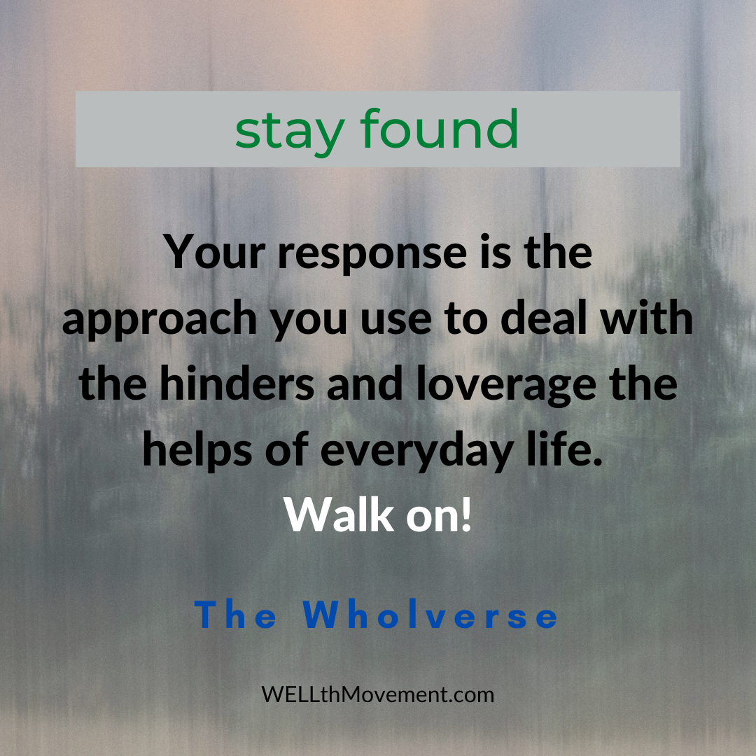 Stay Found Walk On Response