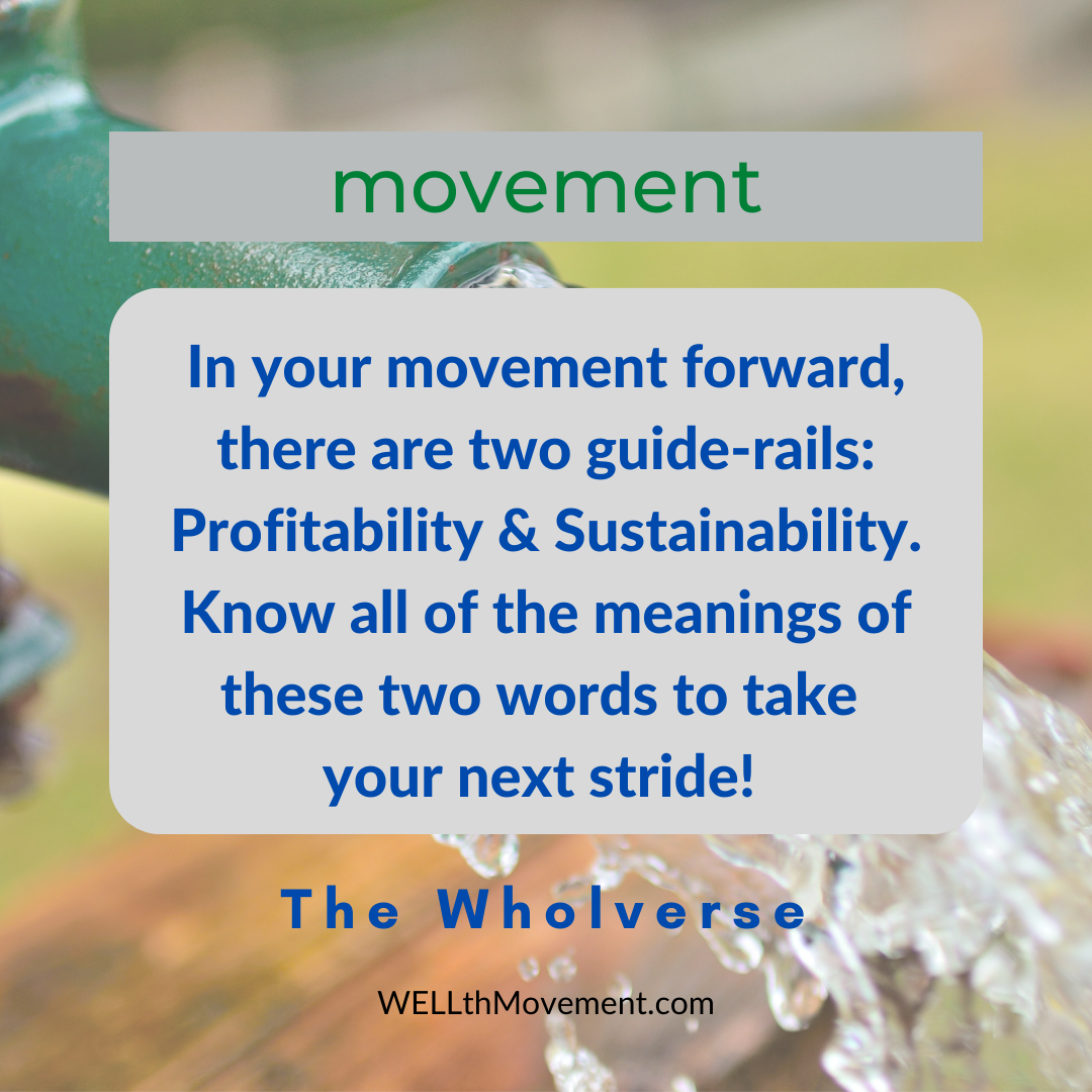 Movement Profitability Sustainability