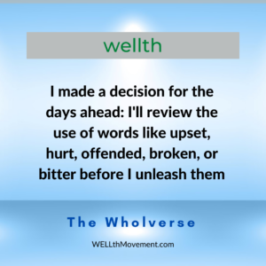 Wellth Decision Use of Words