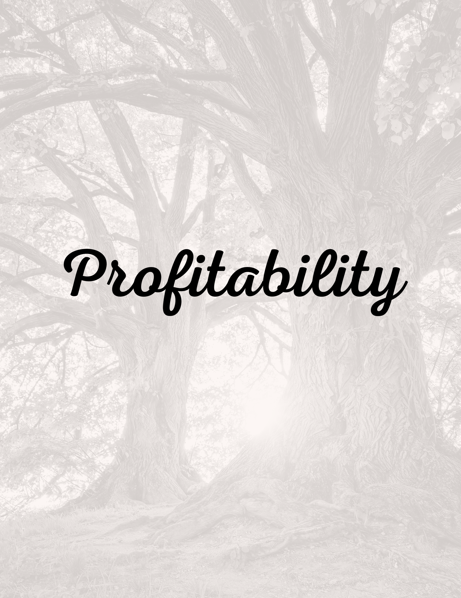 Profitability