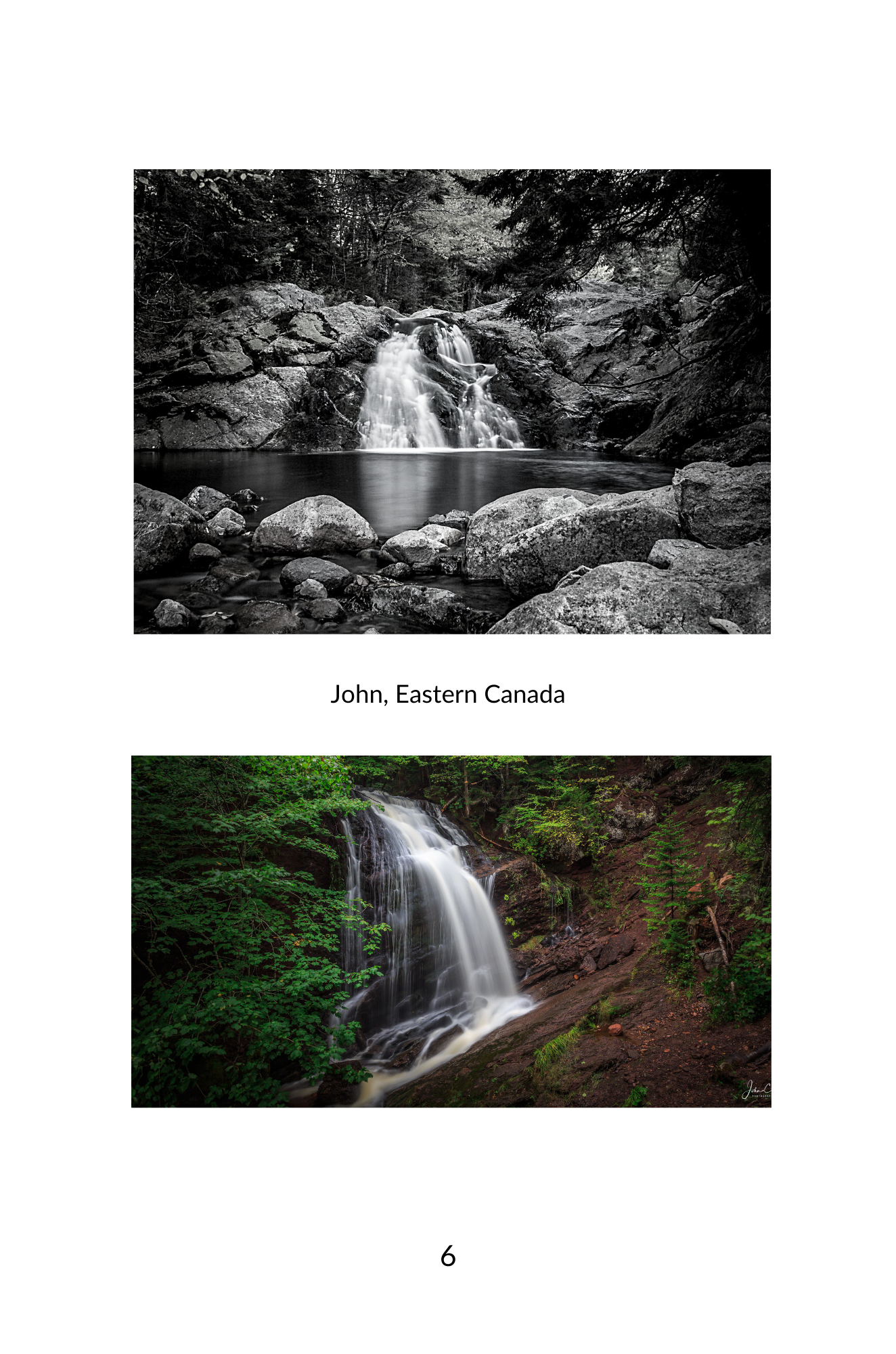 John Canada Waterfalls