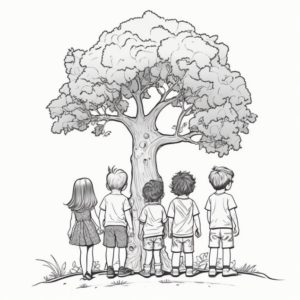 5 Children Tree