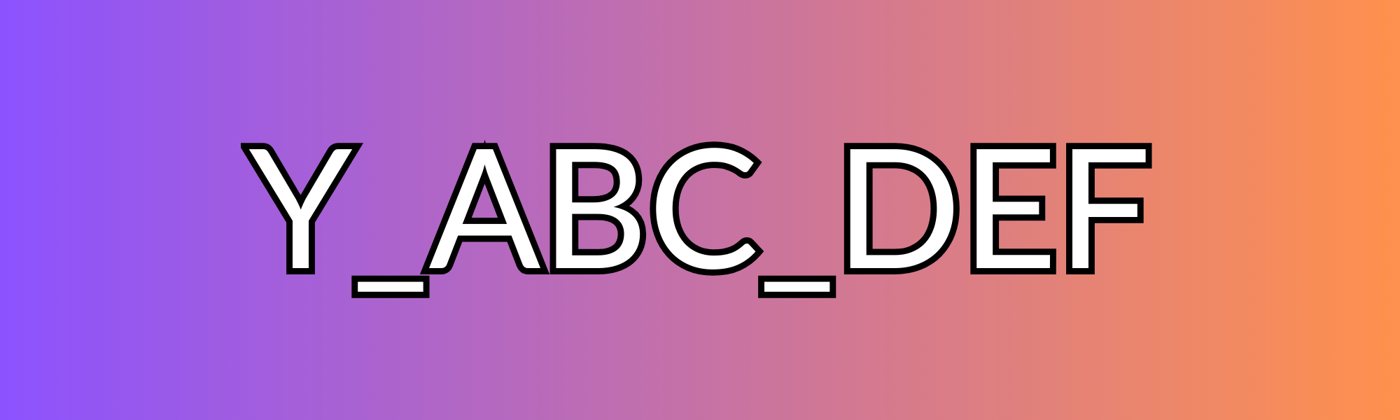 Y_ABC_DEF Letter Model