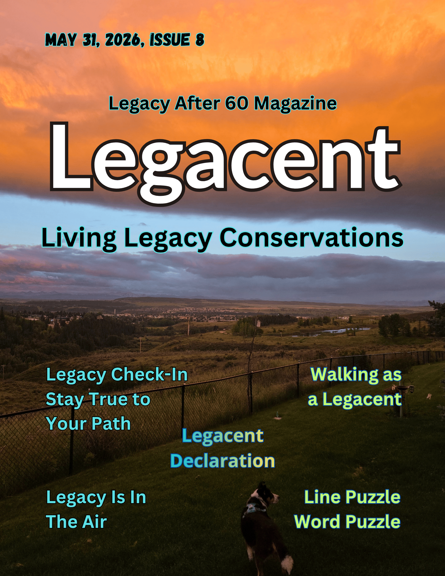 1 Front Cover Issue 8 Front Cover Issue Legacent
