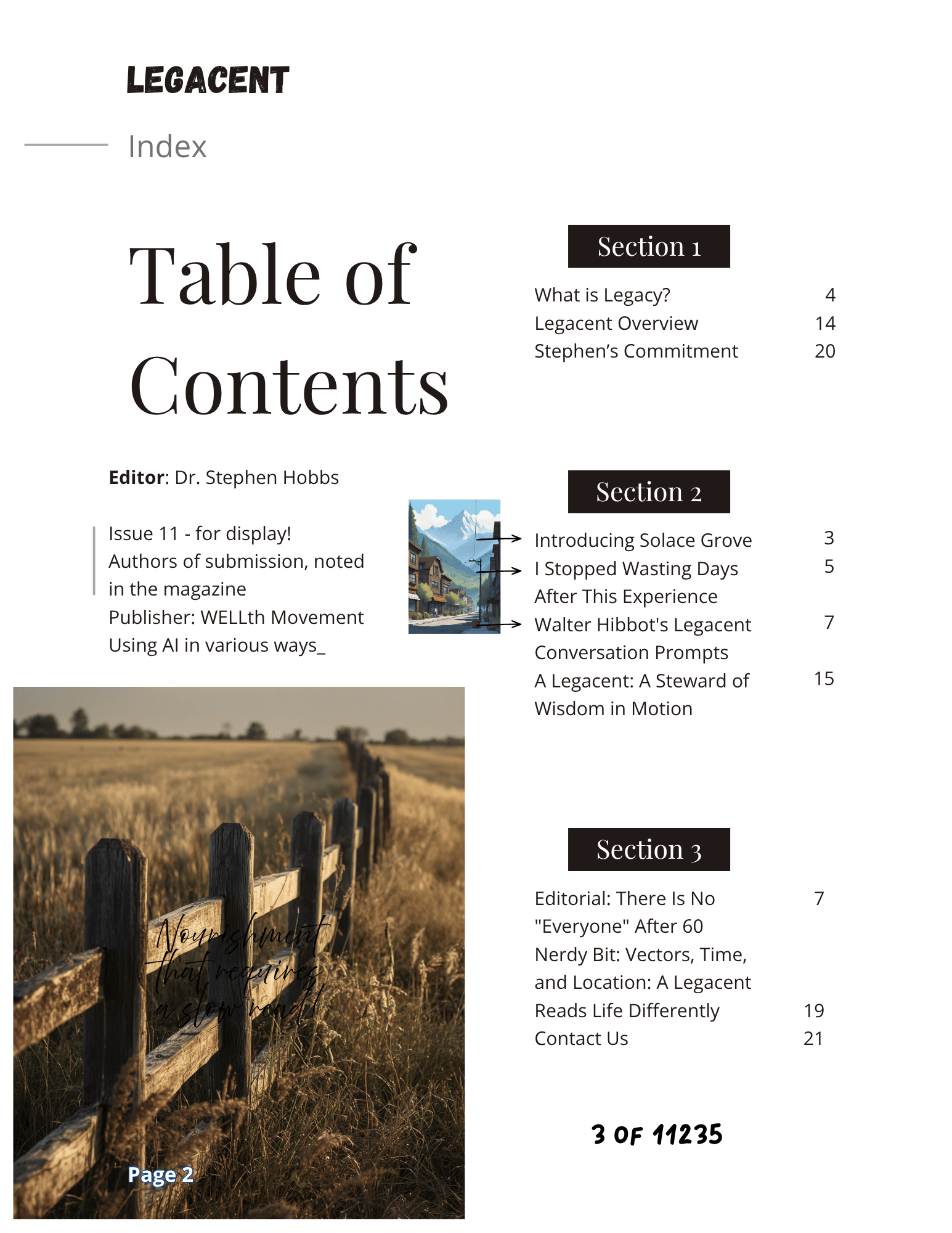 Table of Contents Aug 27 2026